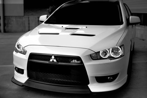 2008 2009 2010 2011 2012 2013 2014 2015 MITSUBISHI LANCER VLIP STYLE FRONT LIP