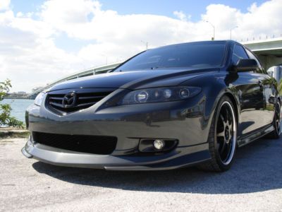 2003 - 2005 MAZDA MAZDA6 BR STYLE FRONT LIP