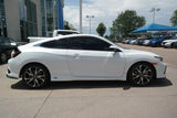 2016 2017 2018 2019 2020 2021 HONDA CIVIC COUPE 2-DOOR HFP STYLE SIDE SKIRTS