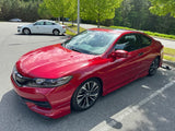 2016 2017 HONDA ACCORD COUPE ASPEC OEM HFP STYLE FRONT LIP