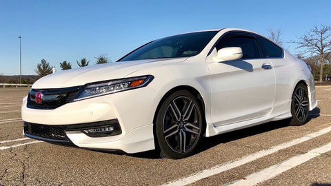 2016 2017 HONDA ACCORD COUPE ASPEC OEM HFP STYLE FRONT LIP