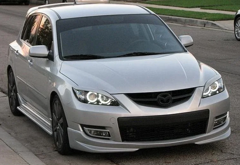 2007 2008 2009 MAZDA MAZDASPEED3 GARAGE VARY IIRC STYLE FRONT LIP