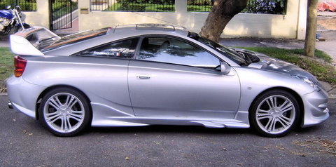 2000 2001 2002 2003 2004 2005 TOYOTA CELICA VEILSIDE STYLE SIDE SKIRTS KIT