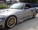2000 - 2009 HONDA S2000 VEILSIDE STYLE SIDE SKIRTS AP1 AP2