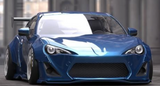 2013 - 2016 SCION FRS GREDDY ROCKET BUNNY STYLE FRONT DIFFUSER