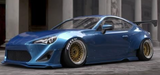 2013 - 2020 SCION FRS GREDDY ROCKET BUNNY STYLE SIDE SKIRT DIFFUSER