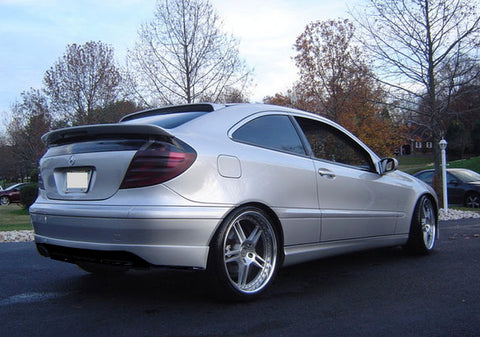 2002 - 2008 MERCEDES C230 KOMPRESSOR BRABUS STYLE REAR LIP KIT COUPE