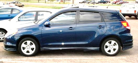 2003 2004 2005 2006 2007 2008 TOYOTA MATRIX APC SIDE SKIRTS KIT