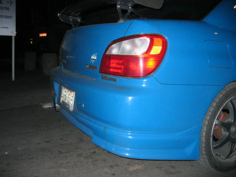 2002 - 2003 SUBARU IMPREZA WRX CWEST STYLE REAR LIP