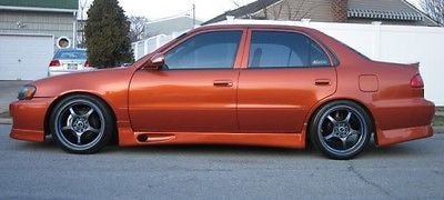 1998 1999 2000 2001 2002 TOYOTA COROLLA GTEC TRD STYLE SIDE SKIRTS LIP