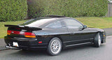 1989 1990 1991 1992 1993 S13 240SX 180SX OE FOHO STYLE REAR LIP BODY KIT HATCH #AEROW90004