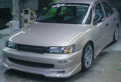 1993 - 1997 TOYOTA COROLLA ORIGINAL TRD GTEC STYLE FULL LIP BODY KIT