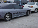 1989 1990 1991 1992 1993 S13 NISSAN 240SX 180SX OE FOHO STYLE SIDE SKIRT BODY KIT #AEROW90007
