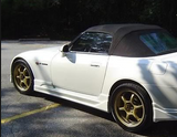 2000 - 2009 HONDA S2000 CWEST STYLE SIDE SKIRTS AP1 AP2