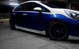2010 2011 2012 2013 KIA FORTE NEFD STYLE SIDE SKIRT LIP SEDAN