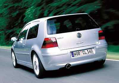 1999 2000 2001 2002 2003 2004 2005 VOLKSWAGEN GOLF 337 STYLE 20TH ANNIVERSARY REAR LIP WITH SINGLE OUTLET EXHAUST MKIV MK4 POLO