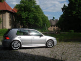 1999 2000 2001 2002 2003 2004 2005 2006 VOLKSWAGEN GOLF 4-DOOR R32 STYLE SIDE SKIRTS LIP KIT MK4 POLO