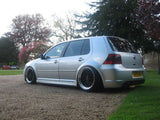 1999 2000 2001 2002 2003 2004 2005 2006 VOLKSWAGEN GOLF 4-DOOR R32 STYLE SIDE SKIRTS LIP KIT MK4 POLO