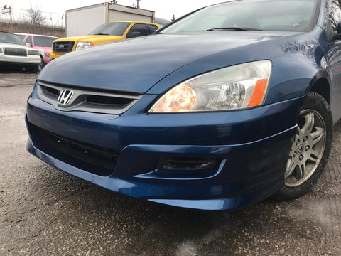 2006 2007 HONDA ACCORD COUPE OEM ASPEC HFP STYLE FULL LIP BODY KIT HALF BUMPER