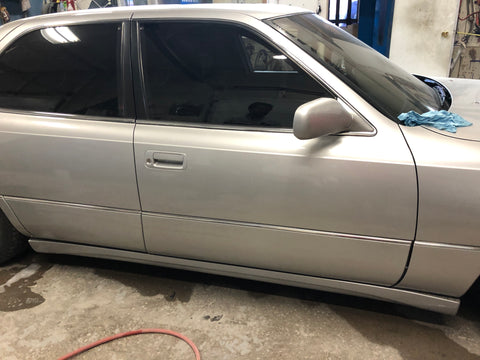 1989 1990 1991 1992 1993 1994 LEXUS LS400 WALD STYLE SIDE SKIRTS LIP BODY KIT UFC10