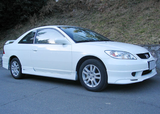 2004 2005 EM2 HONDA CIVIC HFP REVERB STYLE FRONT BODY KIT COUPE