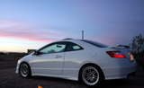 2006 2007 2008 2009 2010 HONDA CIVIC MUGEN STYLE SIDE SKIRTS LIP COUPE 2 DOOR