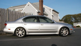 2000 2001 2002 2003 INFINITI NISSAN I35  MAXIMA FACTORY OE STYLE SIDE SKIRTS BODY KIT SPOILER