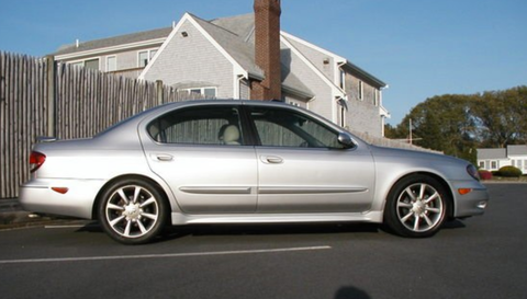 2000 2001 2002 2003 INFINITI NISSAN I35  MAXIMA FACTORY OE STYLE SIDE SKIRTS BODY KIT SPOILER