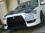 2008 2009 2010 2011 2012 2013 2014 2015 MITSUBISHI LANCER VLIP STYLE FRONT LIP