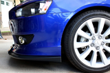 2008 2009 2010 2011 2012 2013 2014 2015 MITSUBISHI LANCER VLIP STYLE FRONT LIP