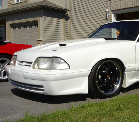 1979 - 1993 FORD MUSTANG FOX DECH STYLE FRONT BODY KIT