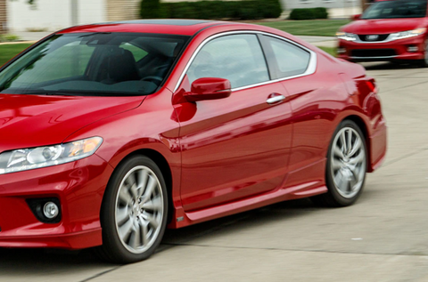 2013 2014 2015 2016 HONDA ACCORD COUPE ASPEC OEM HFP STYLE SIDE SKIRTS