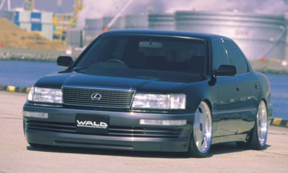 1989 1990 1991 1992 1993 1994 LEXUS LS400 WALD STYLE FRONT LIP