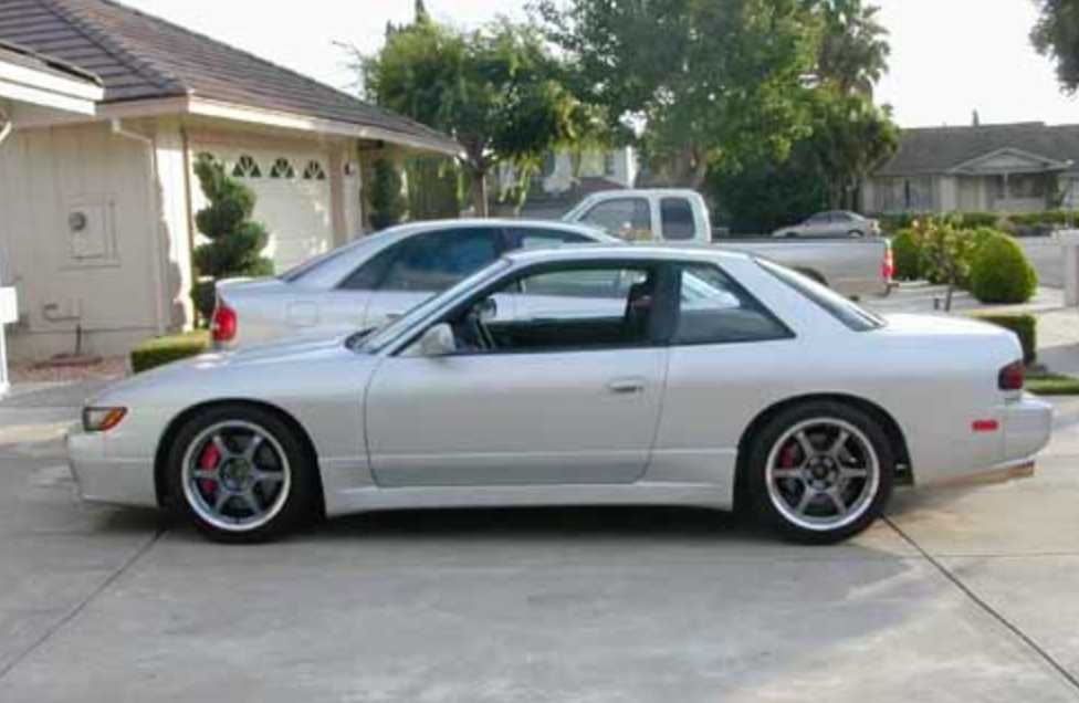 1989 1990 1991 1992 1993 S13 240SX 180SX CHUKI STYLE SIDE SKIRT