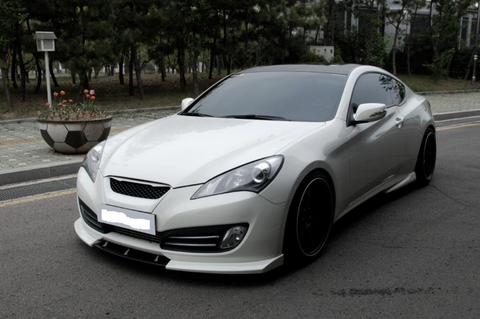2010 2011 2012 HYUNDAI GENESIS COUPE NEFD STYLE FRONT LIP DIFFUSER