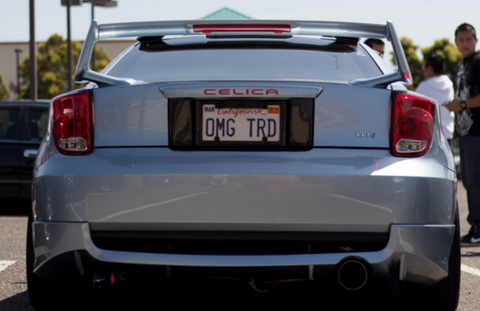 2000 2001 2002 2003 2004 2005 TOYOTA CELICA TRD STYLE REAR LIP KIT