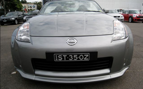 2006 2007 2008 NISSAN 350Z VS VADER STYLE FRONT LIP