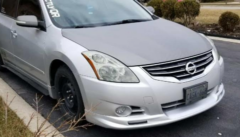 2010 2011 2012 NISSAN ALTIMA STILLEN STYLE FRONT LOWER LIP BODY KIT SEDAN
