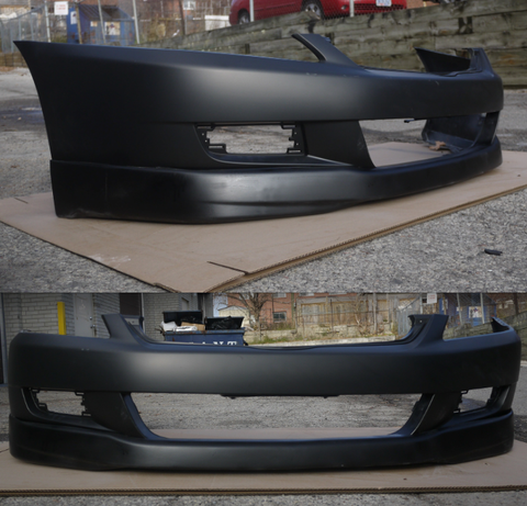 2006 2007 HONDA ACCORD COUPE ASPEC OEM HFP SLIM STYLE FRONT LIP BODY KIT