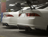 2004 2005 2006 2007 2008 ACURA TSX JS RACING STYLE REAR DIFFUSER KIT SPOILER CL7 CL9