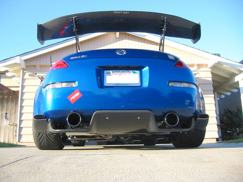 2003 2004 2005 2006 2007 2008 NISSAN 350Z INFINITI G35 TS STYLE REAR DIFFUSER KIT
