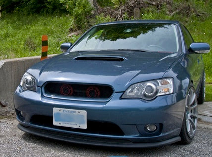 2005 2006 2007 SUBARU LEGACY GT SE AEROWORKS FRONT LIP SEDAN