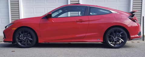 2016 2017 2018 2019 2020 2021 HONDA CIVIC COUPE 2-DOOR HFP STYLE SIDE SKIRTS