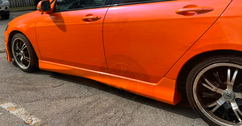thumbnail image 2 of Unpainted PU Side Skirts For 2009-2014 Acura TSX 2nd Gen - Type-S Style Body Kit 2 of 6