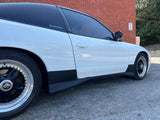 1989 1990 1991 1992 1993 S13 240SX 180SX AEROWORKS V1 STYLE SIDE SKIRT BODY KIT