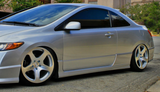 2006 2007 2008 2009 2010 HONDA CIVIC HFP STYLE SIDE SKIRTS LIP COUPE 2 DOOR