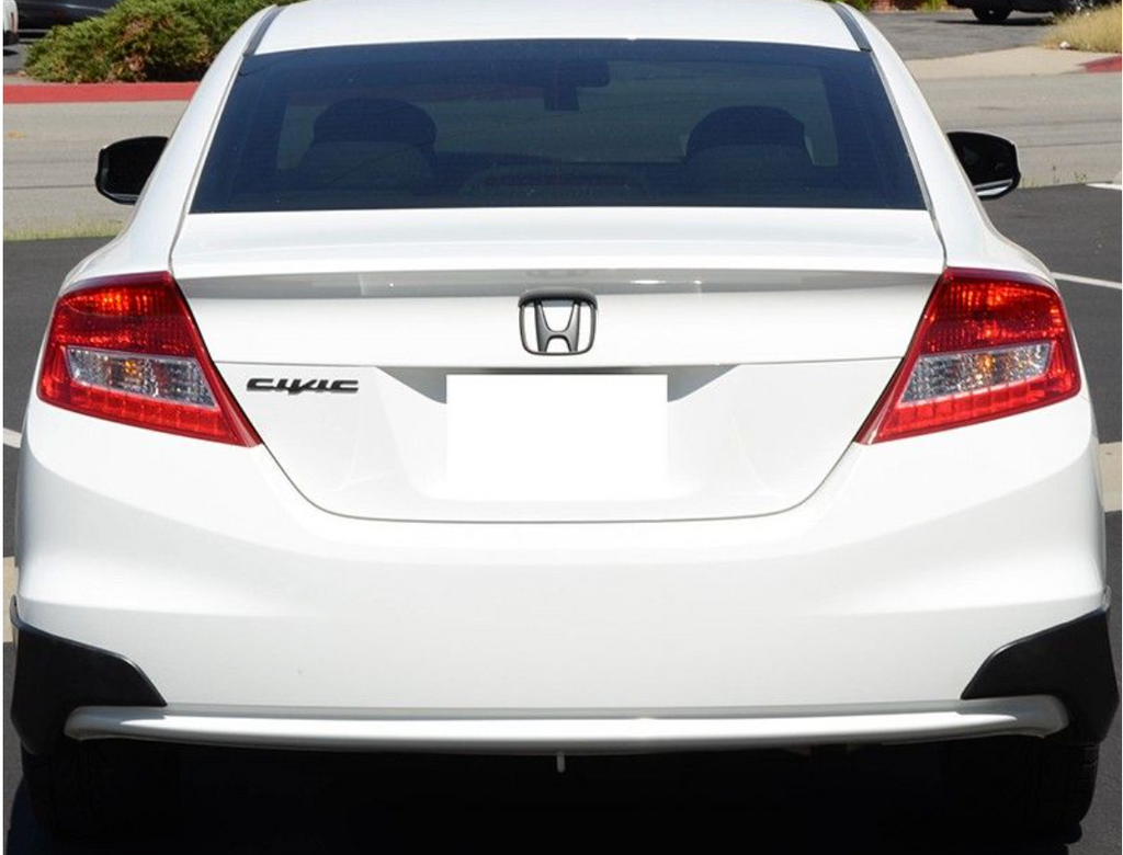 2012 2013 HONDA CIVIC DX/LX/EX BASE ASPEC HFP STYLE REAR LIP COUPE 2-D ...