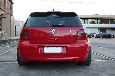 1999 2000 2001 2002 2003 2004 2005 VOLKSWAGEN GOLF 337 20TH ANNIVERSARY STYLE REAR LIP (NO OUTLET CUT-OUT EXHAUST) MK4 MKIV