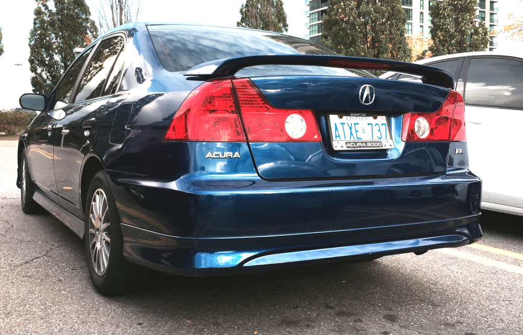 2001 2002 2003 2004 2005 ACURA EL 1.7 OE FACTORY STYLE REAR LIP KIT