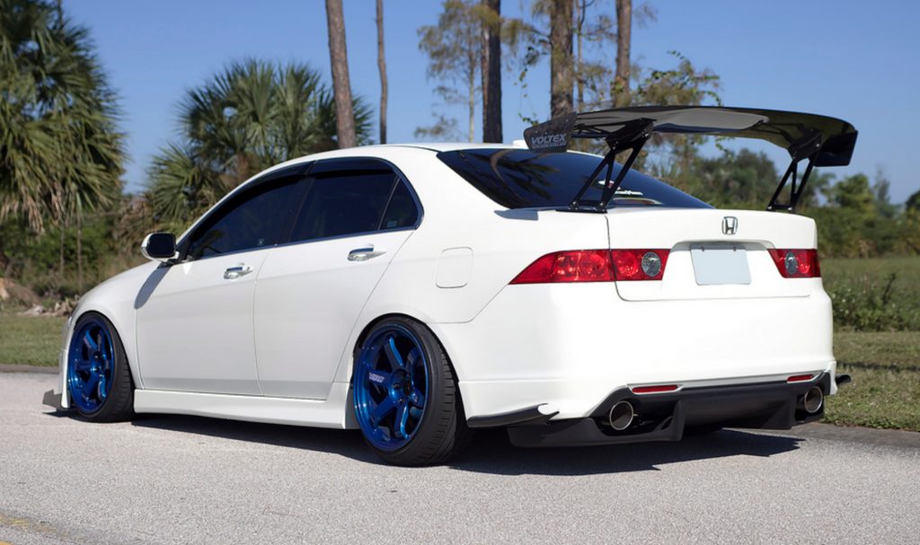 2004 2005 2006 2007 2008 ACURA TSX JS RACING STYLE REAR DIFFUSER KIT S ...